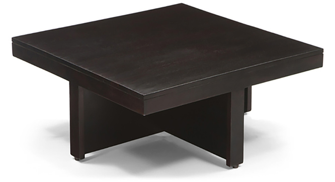 Tribal Coffee Table Set (Ebony & Morocco Lattice Beige)